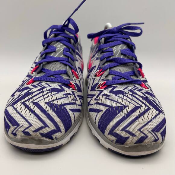 Nike Free 5.0 TR Fit 5 PRT Shoes Women's 9 Purple Pink Athletic Running Sneakers - Picture 3 of 8